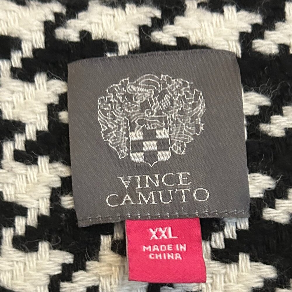 Vince Camuto Moto Houndstooth Jacket XXL, EUC MSRP $149 - Picture 2 of 9